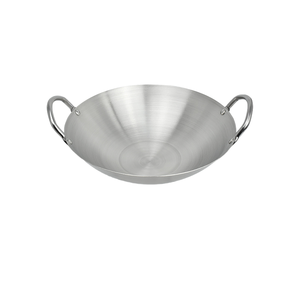 <span class=keywords><strong>Wok</strong></span> professionnel en <span class=keywords><strong>acier</strong></span> inoxydable 22-30cm antirouille avec deux poignées d'une capacité de 18L ustensiles de cuisine allant au four grand ensemble de <span class=keywords><strong>Wok</strong></span> - Product Image 2