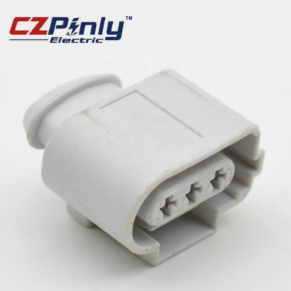 1J0973723, 3 Way 2.8 Mm, 1-Row, Coding I Sealed Female Electrical Connectors Ct-03 For Vw Audi Skoda Saab