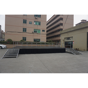 Giai đoạn sự kiện để bán nền tảng sân khấu di động với váy và lan can - Product Image 1