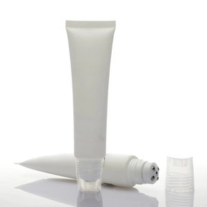 Wholesale Custom Empty Cosmetic Container Packaging Tube Roll <b>Ball</b> Massage Neck Hand Cream Plastic Soft Touch PCR <b>Squeeze</b> Tubes - Product Image 3