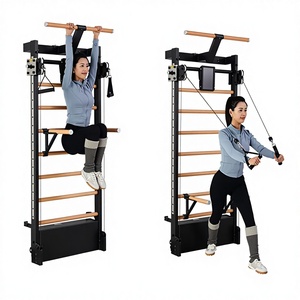 Productos de Fitness Inteligentes, Escalera Sueca Premium para Gimnasio con Bandas de Resistencia y Pantalla de Entrenamiento Inteligente SD-3, Equipo de Fitness Inteligente - Product Image 1
