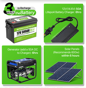 Batterie al <span class=keywords><strong>Litio</strong></span> 12V 100ah 230ah 300ah LiFeP per Camper, Caravan e Nautica, Best Seller in Polonia e USA - Product Image 4