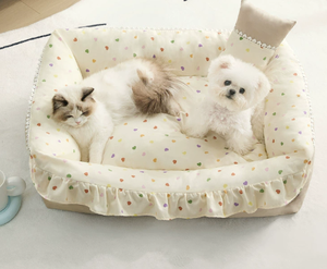 Toptan sevimli prenses tasarım küçük köpek evi çıkarılabilir yıkanabilir Pet yatak tüm sezon köpek kulübesi Pet malzemeleri - Product Image 2