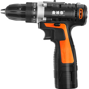 Taladro Inalámbrico Jin Chengtai de 18 V y 13 mm con Motor de Escobillas de Velocidad Variable, Herramienta Eléctrica Doméstica - Product Image 1