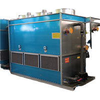 Nouvelle tour de refroidissement par évaporation de 200 tonnes avec pompe à eau à moteur et boucle d'eau réfrigérée industrielle