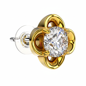 Biojoux Duchess 9mm for Crystal 24GP Hypoallergenic Stud <b>Earrings</b> for Women BJT243 - Product Image 2