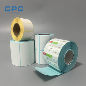 Wholesale High Tack 100x150mm Etiquetas Térmicas Adesivas Clear Printing Logistics Thermal Shipping Labels - Product Image 1