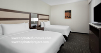 Meubles de Studio en bois matelassé, mobilier de luxe, hôtel haut, projection t1, lit King-size, chambres et maillots