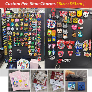 Grosir kustom Logo sepatu olahraga hiasan gantung renda sepatu hiasan gesper kustom grosir aksesori sepatu logo kustom - Product Image 3