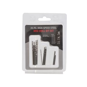 25Pcs Mini 0.3-1.6Mm Tốc Độ Cao Thép Khoan Bit Set 4Mm/8Mm Đen Tay Twist <span class=keywords><strong>Bits</strong></span> Với Vỉ Thẻ Cho <span class=keywords><strong>PCB</strong></span> Khoan - Product Image 5