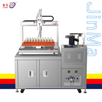 Bomba de motor paso a paso PLC totalmente automática Jinma de gran capacidad para minicartuchos SD, con caja de engranajes de 3 ejes para pasta de soldar y sellador 1