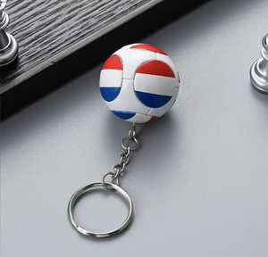 <span class=keywords><strong>Mini</strong></span> Thiết kế túi Móc Chìa Khóa người đàn ông Phụ kiện chính Móc Chìa Khóa <span class=keywords><strong>Cap</strong></span> 3D bóng đá bóng Móc chìa khóa - Product Image 1