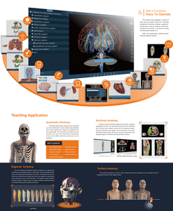Touch screen umano virtuale 3d anatomia tavolo dissezione anatomia tavolo <span class=keywords><strong>università</strong></span> - Product Image 6