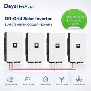 Inversor Solar Deye HiFan de 6kW, Onda Sinusoidal Pura, para Viviendas Aisladas, Precio de Fábrica - Product Image 1