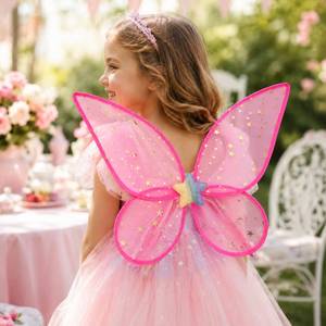 MS Costume <b>Adult</b> Angel <b>Wing</b> Sale Butterfly Sparkling Sheer <b>Fairy</b> <b>Wings</b> <b>for</b> Girls Women Party Wear - Product Image 1
