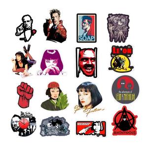 ZY0076C 50/ชิ้นสติกเกอร์ภาพยนตร์คลาสสิกฆ่าบิลและรูปแบบอื่นๆรถยนต์รถจักรยานยนต์ไฟฟ้ารถยนต์ลำต้นสติกเกอร์กันน้ำ - Product Image 5