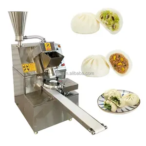 Pequeña máquina automática para hacer bollos rellenos a vapor Dim Sum Baozi, máquina para hacer dumplings Bao Bun Momo Dimsum, precio