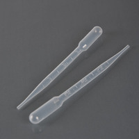 Pipette de laboratoire en plastique jetable 1ml 2ml 3ml 5ml Pipette Pasteur de transfert compte-gouttes