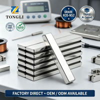 Rotor Generator kecepatan tinggi industri N52, Magnet Neodymium, tanah langka kuat, segmen Las bahan magnetik permanen