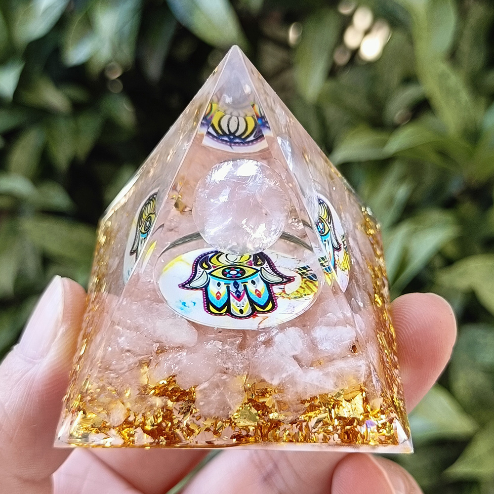 Rose Quartz Hand
