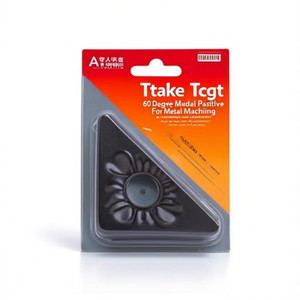 Inserto de Torneado Ttake Tcgt Al de 60 Grados Positivo para Mecanizado de Metales - Product Image 2