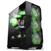 AntarcChill OEM Pc case Atx Computer case Custom Mini Itx case ARGB Effect Computer Gaming Casing