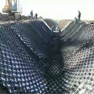 Grille de renforcement pour murs et pentes, stabilisateurs de <span class=keywords><strong>gravier</strong></span> en HDPE, stabilisation des pentes, géocell en plastique HDPE texturé et perforé - Product Image 5
