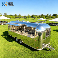 Remorque alimentaire avec cuisine complète, remorque alimentaire mobile, remorque de restauration entièrement équipée, armoires aux normes américaines