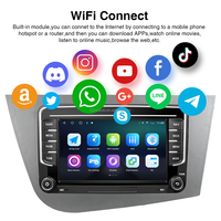 JMC 9 pouces Android VW autoradio pour Seat Leon 2 Android autoradio 2005 2012 CarPlay Android Auto conducteur droit conducteur gauche