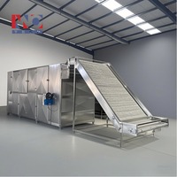 Hoge Kwaliteit Automatische Multifunctionele Groente Fruit Zeevruchten Drogen Machine Mesh Band Tandwiel Plc Technologie Concurrerende Prijs