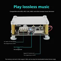 Décodeur audio USB professionnel sans perte, lecteur HiFi, système de réception 5.4 canaux, DAC numérique optique/coaxial, home cinéma, voiture
