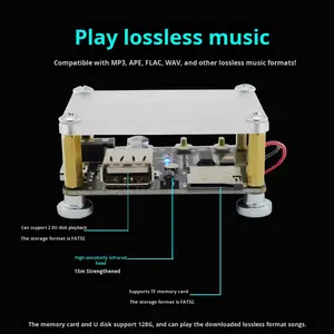 Décodeur audio USB professionnel sans perte, lecteur HiFi, système de réception 5.4 canaux, DAC numérique optique/coaxial, home cinéma, voiture - Product Image 6