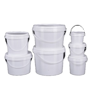 Food Grade <strong>Plastic</strong> <strong>Buckets</strong> 300ml to 5L <strong>with</strong> <strong>Handle</strong> <strong>and</strong> <strong>Lid</strong> for Drums Pails &amp; Barrels Use - Product Image 6