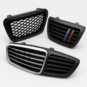 Rejilla de Radiador Automotriz de Inyección de Alta Calidad para Reemplazo Exterior de Automóviles, Venta al por Mayor, Exportación, Hecho en Taiwán - Product Image 1