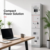 Armoire de Commutation Basse Tension de Type Fixe 400V 1600A IP54 pour Atelier Intérieur, Distribution d'Énergie, Longue Durée de Vie