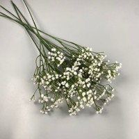 Buket Bunga Plastik Babys-breath Gaya Hutan Dekorasi Latar Belakang Pesta Pernikahan Alat Peraga Foto Buatan Tangan Ikat Tangan Dekorasi Rumah Floral