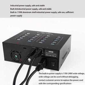 Concentrador USB 3,0 sipolar con 20 puertos USB, cargador, estación de acoplamiento de <span class=keywords><strong>200W</strong></span>, divisor, concentrador USB, 1 unidad - Product Image 5