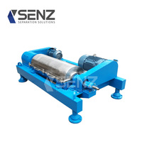 Chine fabricant approbation CE petit taux d'alimentation 0.3-1.8/h vis horizontale 2 phases décanteur centrifugeuse pour extracteur d'amidon de manioc