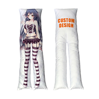 Oreiller corporel personnalisé en forme de personnage de dessin animé carré 160x50cm 63x20in pour usage domestique, faible MOQ, fournisseur OEM