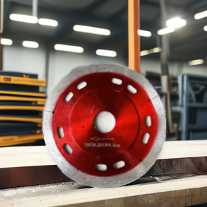 Yüksek performans 350mm sürekli elmas testere bıçağı islak kullanım lazer kaynaklı sıcak preslenmiş kesme seramik granit mermer beyaz - Product Image 3