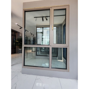 Mục vụ lưới tản nhiệt thiết kế tùy chỉnh cửa sổ nhà máy bán buôn nội thất Hợp kim nhôm cửa sổ trượt - Product Image 1