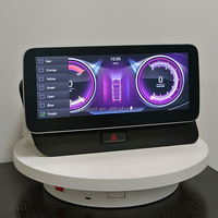 Autoradio Android 8 cœurs 10,25 pouces 4+64 Go avec navigation GPS multimédia pour Audi Q5 SQ5 conduite à droite, écran tactile
