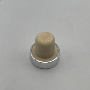 <span class=keywords><strong>Bouchon</strong></span> en plastique couleur argent, <span class=keywords><strong>bouchon</strong></span> en liège en forme de T, 19,5*30 mm, <span class=keywords><strong>bouchon</strong></span> en aluminium pour bouteille de <span class=keywords><strong>vin</strong></span>, de vodka, de whisky - Product Image 5