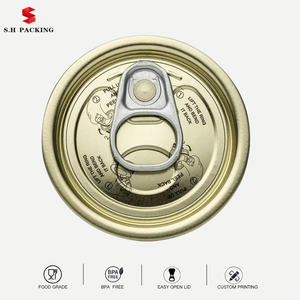 Tapa Metálica Redonda Vacía de 70mm con Cierre Giratorio, Fácil de Abrir, para Latas <span class=keywords><strong>Saferim</strong></span> - Product Image 1
