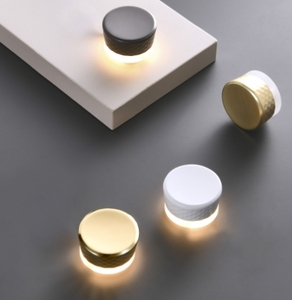 Modern Simple Bedside Table Handle Light up Touch Sensitive Light Light up <b>Single</b>-hole Handle Leading Technology - Product Image 3