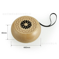 Altavoz Portátil de Madera A1, Mini Altavoz Potente para Cine en Casa, Altavoz/Subwoofer de Escritorio, Regalo Decorativo