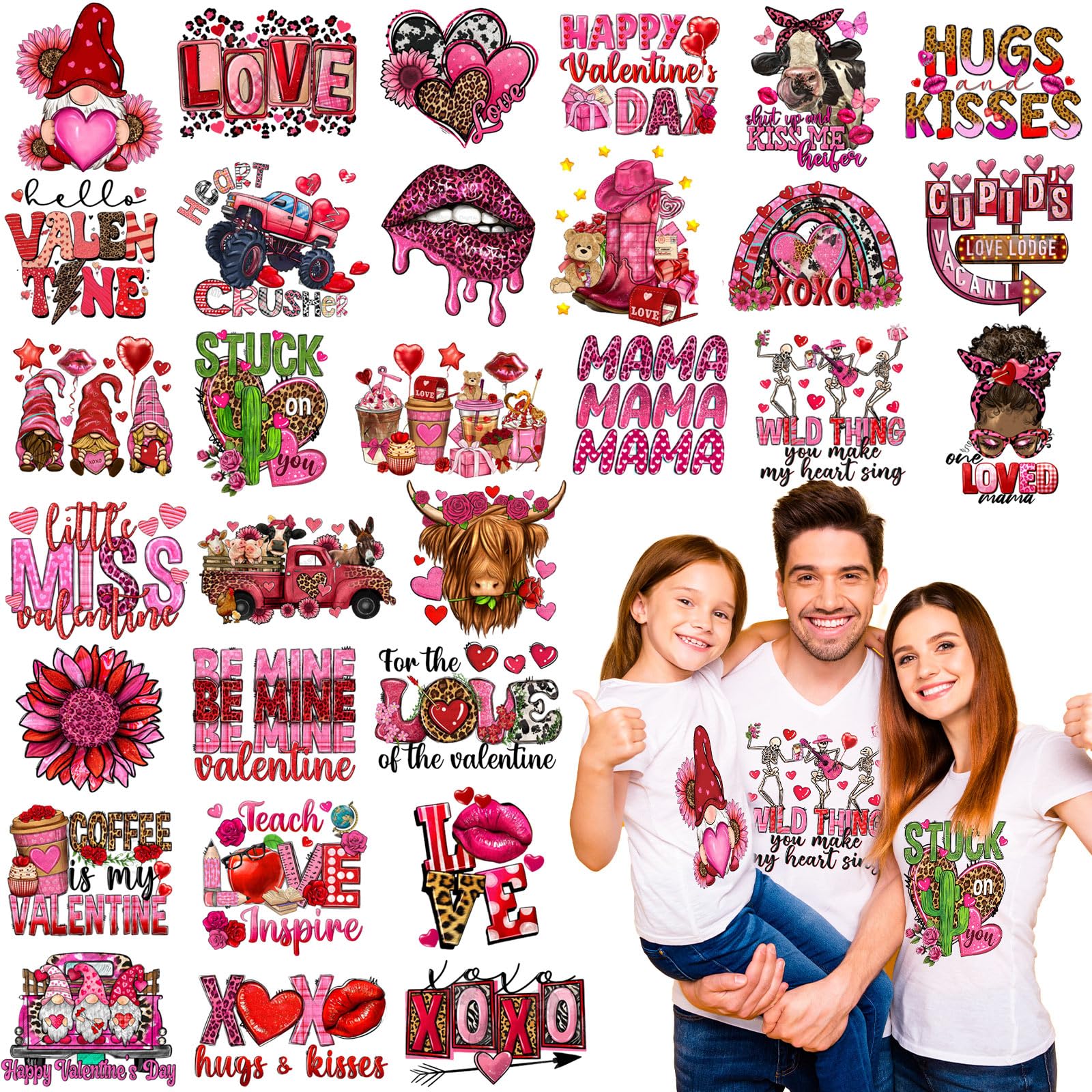 High Quality A4 Size Custom Direct-to-Film Printing Heat Transfers Ready-to-Press Designs For T-Shirts And Mugs