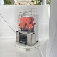 Commerciële professionele automatische motor aangedreven sinaasappelpers met hoge productiviteit, industriële sapcentrifuge, 20 sinaasappels/min