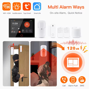 شاشة لمس كاملة الألوان IPC 7 بوصة ذكية واي فاي Tuya 4G نظام مع بطارية احتياطية - Product Image 3