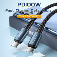 Câble de charge pour téléphone portable USB Type C vers C Essager 2022 Sunset 100W 60W 1M 2M 3M pour Iphone Xiaomi
